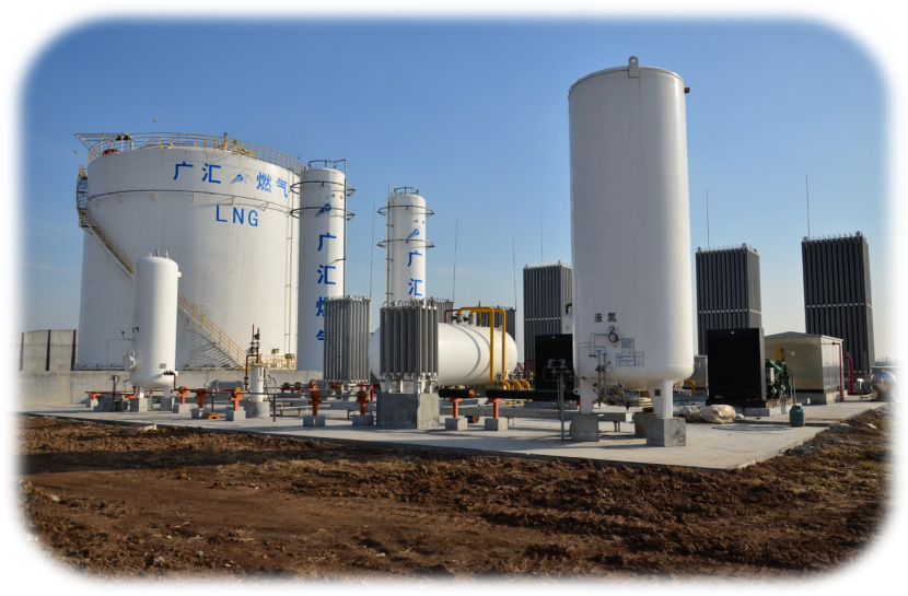 大型 LNG 气化站供气模式